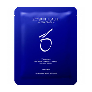 ZO Skin Health / Маски Ossential Skin Brightening Sheet Masque, 3 шт. - Маска для выравнивания цвета кожи серии (1 упак. х 3 шт.) 3 шт.
