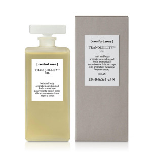 Comfort Zone / TRANQUILLITY Bath and Body Oil, 200 мл. - Массажное масло 2-в-1 для ванны и тела 200 мл